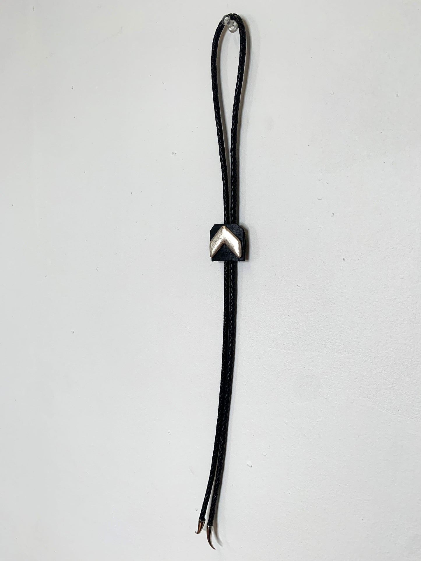 Bolo Tie  (Chevron, Black)