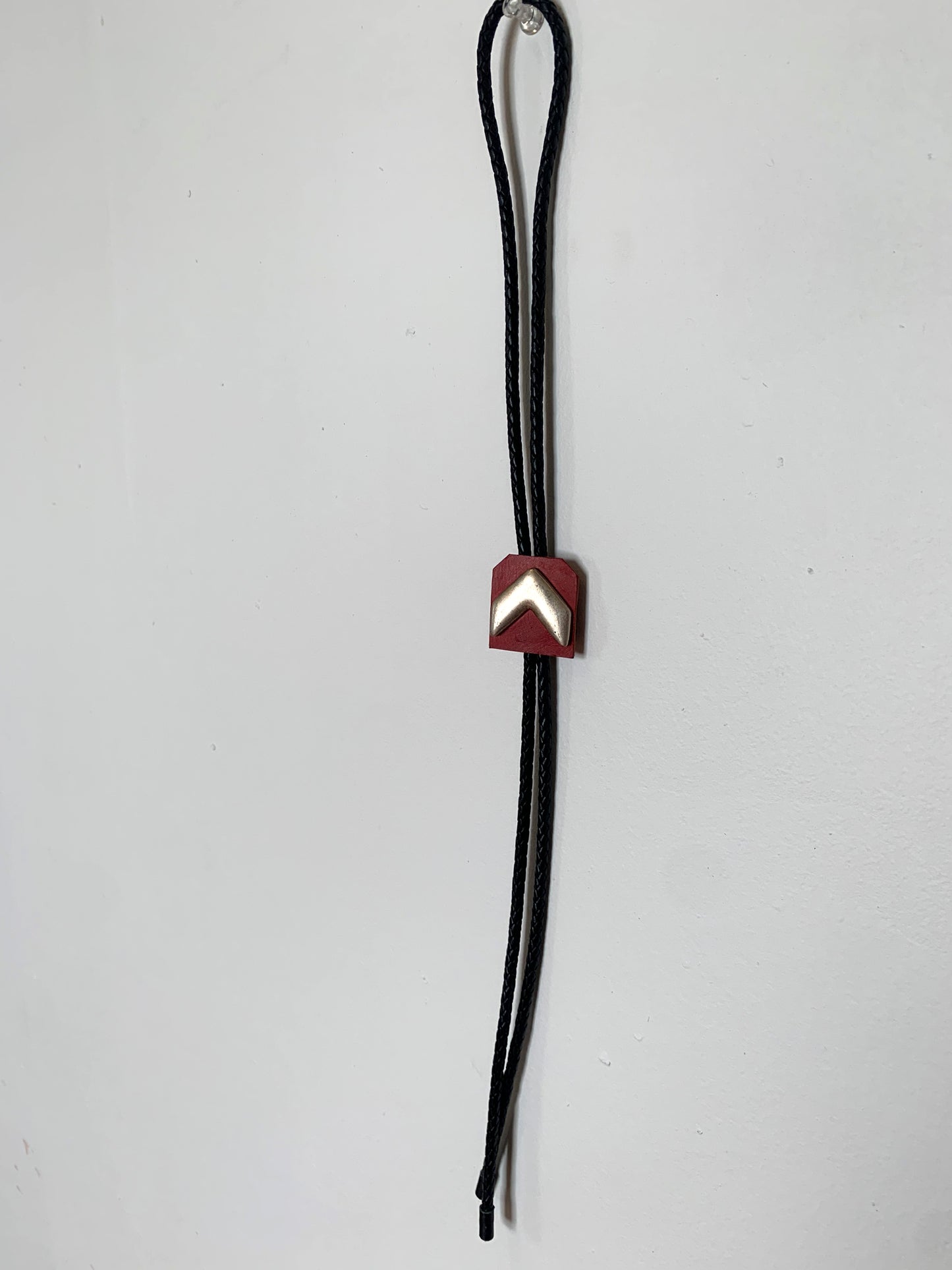 Bolo Tie  (Chevron, Black)