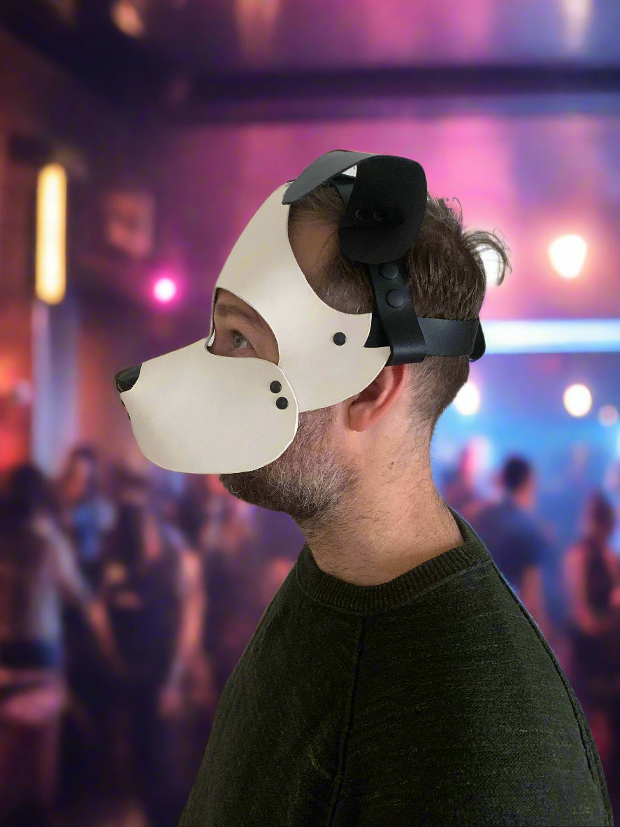 White Pup Mask
