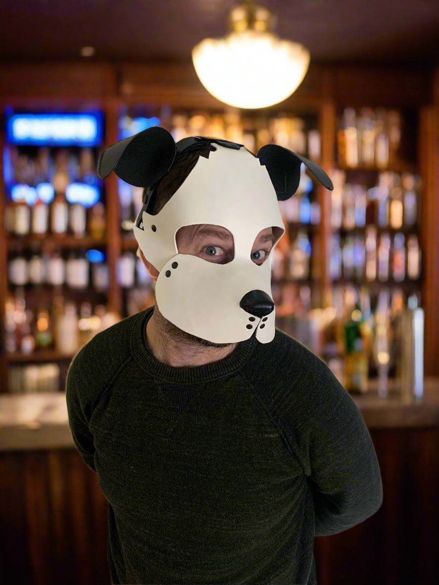 White Pup Mask