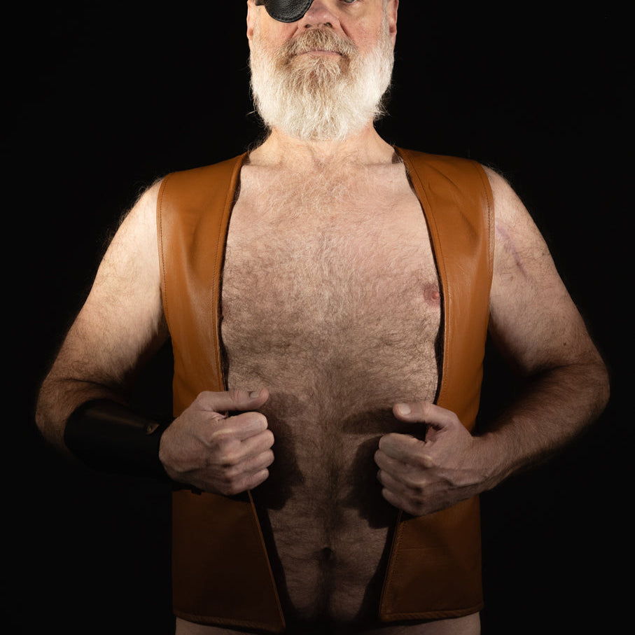 Brown Bar Vest