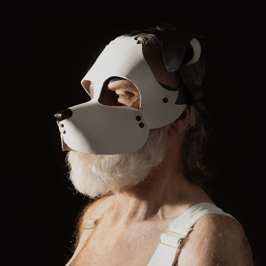 White Pup Mask