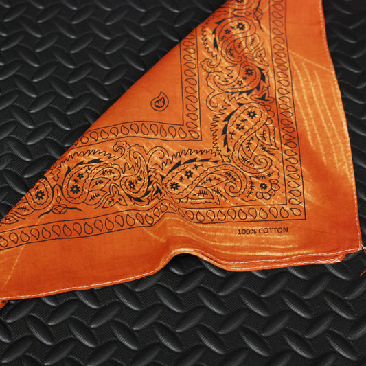 Shibori Dyed Bandana (Maragold)