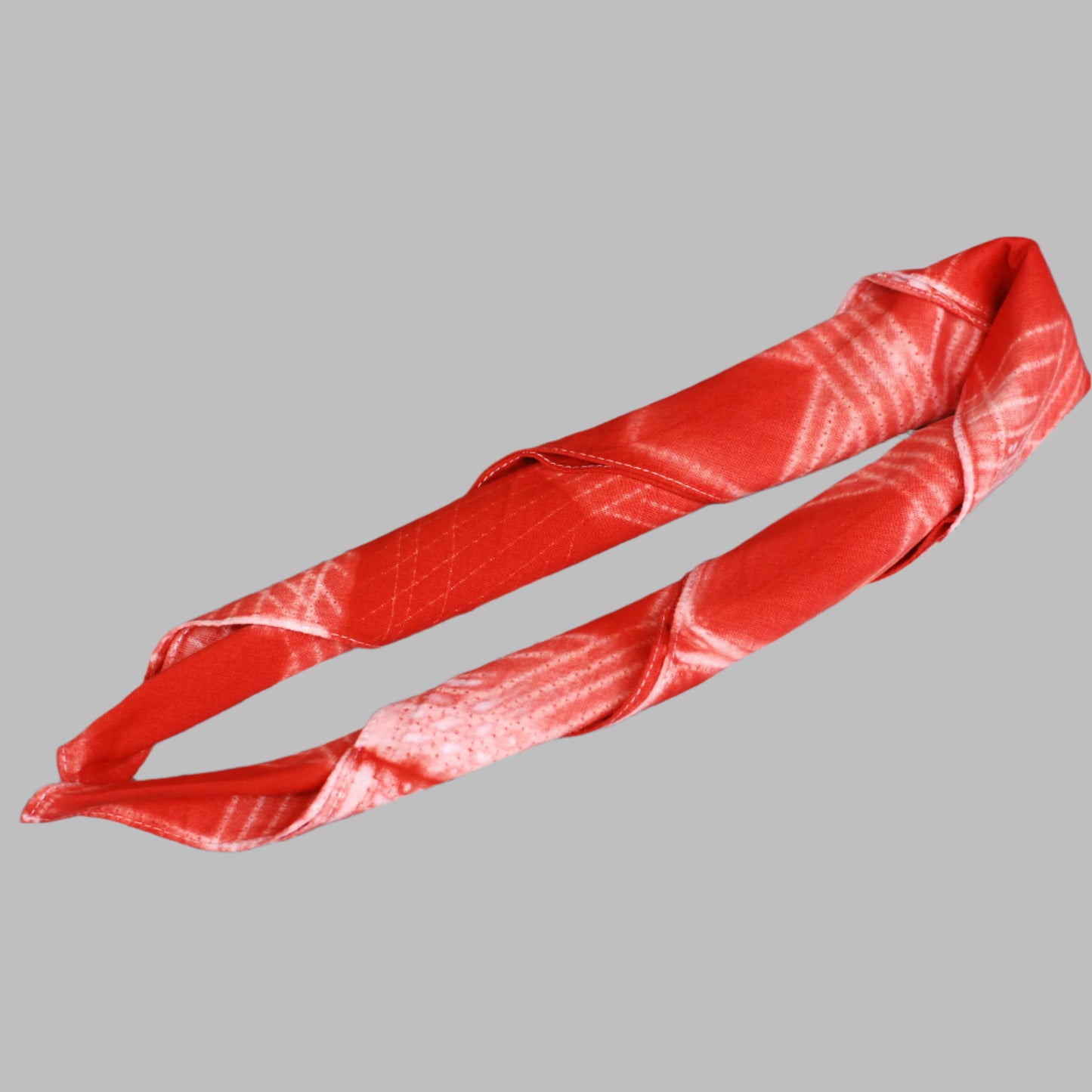 Hand Dyed Bandana, Heavy weight (Shibori- Rust)