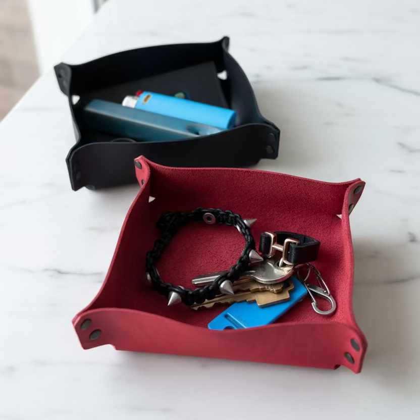 Leather Tray